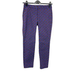 Express Columnist Printed Medallion Ankle Pants - 2R